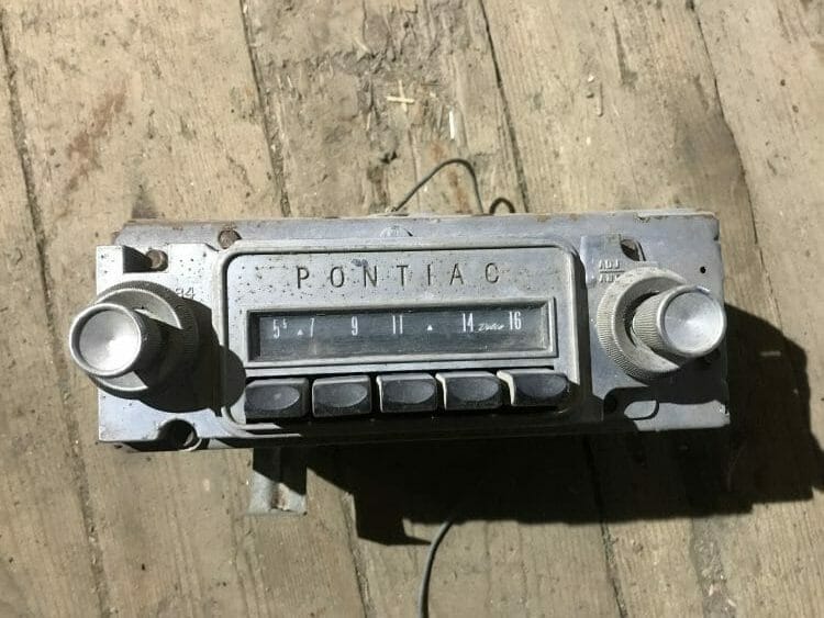 Pontiac 1965 radio Oldstuff